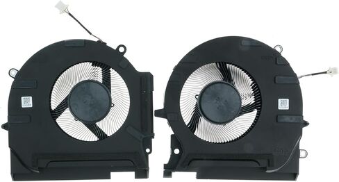Replacement CPU+GPU Cooling Fan for HP OMEN 17-CK 17-CK1020NR 17-CK0372NR 2021 M78888-001 M78889-001 EG75091S1-C010-S9A EG75091S1-C020-S9A in Saudi Arabia
