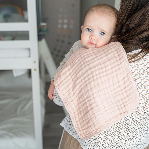 مجموعة أقمشة التجشؤ من الموسلين ومنظم لعلبة الحفاضات من كومفي كابز in Kuwait