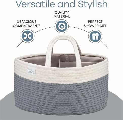 مجموعة أقمشة التجشؤ من الموسلين ومنظم لعلبة الحفاضات من كومفي كابز in Kuwait