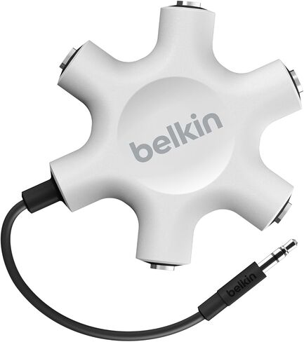 Belkin Rockstar Multi Headphone Splitter (Black and White) in Saudi Arabia