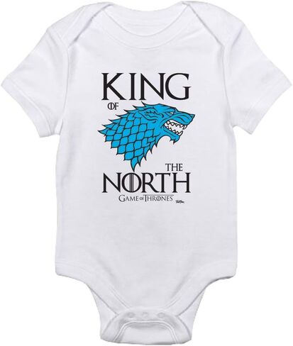 TeeNow - King Of The North - بدلة أطفال مستوحاة من GOT - صبي/فتاة in Kuwait