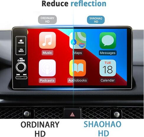 SHAOHAO 2023 2024 Integra Screen Protector Fit for 2023 2024 Acura Integra 7 In Touch Screen 9H Tempered Glass Integra 2023 2024 Screen Protector HD Clarity Anti-Scratch 7" Car Screen Protective Film for Integra 2023 2024 Accessories in Kuwait