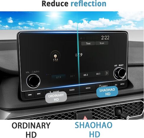 SHAOHAO 2023 2024 Integra Screen Protector Fit for 2023 2024 Acura Integra 7 In Touch Screen 9H Tempered Glass Integra 2023 2024 Screen Protector HD Clarity Anti-Scratch 7" Car Screen Protective Film for Integra 2023 2024 Accessories in Kuwait