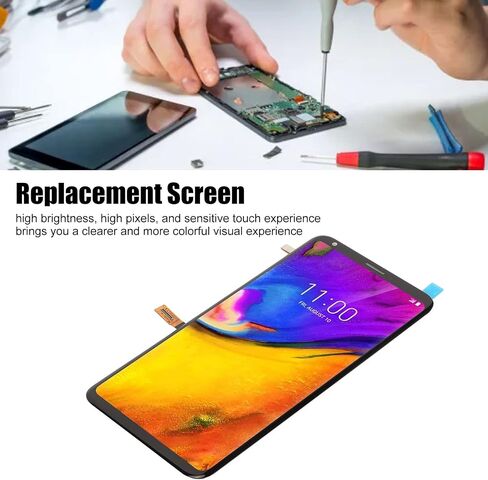 استبدال الشاشة لـ LG V30 Plus V35 ThinQ، مجموعة التحويل الرقمي، لـ V350ULM V350AWM H932 H931 V300S VS996 US998 H933 H930K V300K V300L in Kuwait