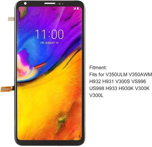 استبدال الشاشة لـ LG V30 Plus V35 ThinQ، مجموعة التحويل الرقمي، لـ V350ULM V350AWM H932 H931 V300S VS996 US998 H933 H930K V300K V300L in Kuwait