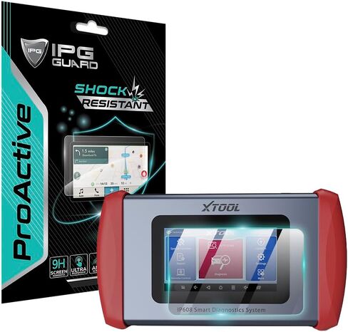 IPG ProActive متوافق مع Xtool Inplus IP508 - IP508S / IP608 / IP616 / IP819 أداة تشخيص الماسح الضوئي obd2، شاشة حماية صلابة 9H، زجاج ناعم يعمل باللمس (7 بوصة - IP819) in Saudi Arabia