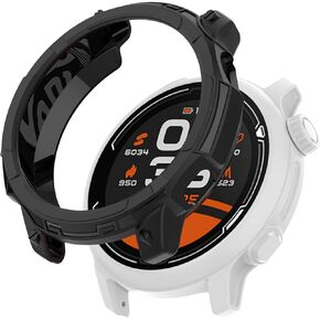 MOTONG Compatible with Coros Pace 2 TPU Protective Case - TPU Protective Watch Case Cover Shell Compatible with Coros Pace 2(TPU Black)