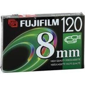 Fuji P6-120 8mm Videocassette 120 Minutes - Blank Video Tape (1 Tape)