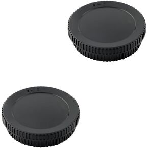 2 Pack Rear Lens Cap and Camera Body Cap Cover Kit for Nikon Z30 Z50 Z5 Z6 Z6 II Z7 Z7 II Z9 Z fc Z Mount Cameras Replaces BF-N1 Body Cap & LF-N1 Rear Lens Cap