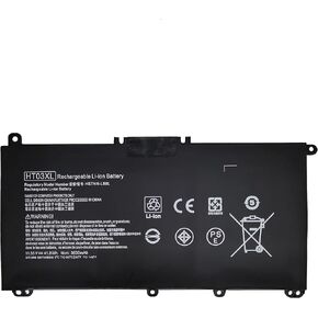 Fully. HT03XL Replacement Battery Compatible with HP 240 245 250 255 G7, 340 348 G5, Pavilion/Notebook 14 15 17 L11119-855 L11421-421 L11421-2D1 HSTNN-LB8L HSTNN-LB8I - 11.55V 41.9Wh in Kuwait