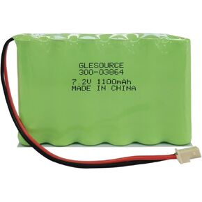 XUNTU 300-03864-1 7.2V 1100mAh Battery Compatible for Honeywell Alarm Lynx WALYNX-RCHB-SC Honeywell Lynx Touch K5109, L3000, L5000, L5100 ADEMCO 300-06868 (1 Pack)
