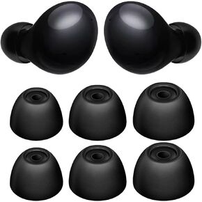Replacement Eartips Compatible with Samsung Galaxy Buds 2 / Galaxy Buds Plus/Galaxy Buds, Silicone Earbuds Eartips Buds Cover Set