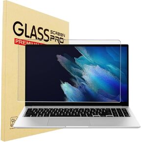 Tempered Glass Screen Protector for 15.6" Samsung Galaxy Book 3/2 NP750XFG NP750TDA, Galaxy Book 3/2 360 NP750QFG NP950QED, Galaxy Book 2 Pro NP950XED NP950XEE Laptop, 9H Hardness