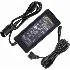 AC to DC Converter 100V-240V to 12V/10A 120W Cigarette Lighter Socket Power Supply Adapter Car Cigarette Lighter Socket for Car Cooler Warmer Air Compressor Car Refrigerator Car Vacuum Cleaner etc