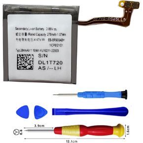 EB-BR900ABY Battery,Rechargeable 0 Cycle Battery for Samsung Galaxy Watch 5 40mm SM-R900 R905U Battery Battery with Professional Repair Tools kit