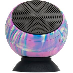 Speaqua – Bluetooth Speaker-Waterproof, Floatable, Portable Speaker Beach Accessory - Dual Portable Speakers Bluetooth Wireless Pairing - Removable Suction - Barnacle Vibe 2.0 (Sea Glass)