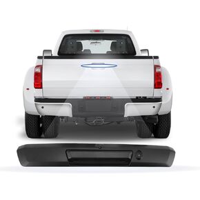 HC3Z-9943400-NB Tailgate Handle with Rear View Backup Camera Fit for Ford F250 Super Duty 2017-2020 Without Release Button Pickup Truck Rear View Parking Reverse Camera Replace HC3Z-9943400-NA