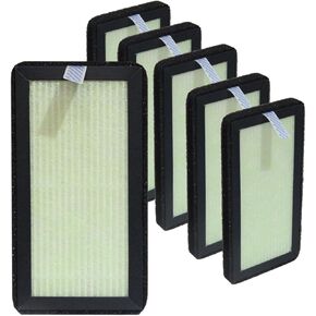 PUREBURG Replacement True HEPA Filter Compatible with Dr.Brown's All-in-One Bottle Dryer Advanced,6-Pack