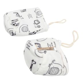 2pcs Baby Bottle Anti Drop Cover Anti Bottle Sleeve for Feeding Bottle Sleeve Adorable Baby Bottle Cover Bottle Bag Neoprene Baby Gear Tape Newborn Sherpa Insulation White