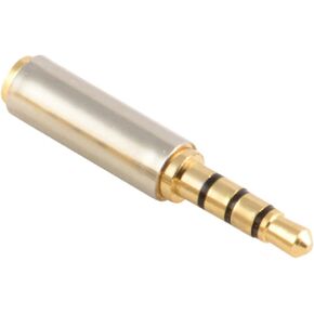 Gold 3.5mm Male to 2.5mm Female Stereo Audio Headphone Jack Adapter Converter Adapters Headphones, Earbuds and Accessories