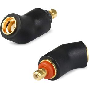 okcsc Adapters for Westone Pro X10-X50 Male to MMCX Cable Compatible for MACH10-80 or Linum Bax T2 Headphones Lossless Sound Quality One Pair of Headphone Converter Black