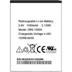 DBS-1350A Replacement Battery for Doro 7050 Consumer Cellular Flip 1500mAh