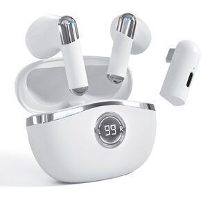 سماعات أذن لاسلكية للألعاب من Lampelc، اتصال مزدوج لسماعات الواقع الافتراضي، دونجل USB-C متوافق مع Meta Quest 3، Quest 2، الكمبيوتر الشخصي، Switch، Steam Deck in Kuwait