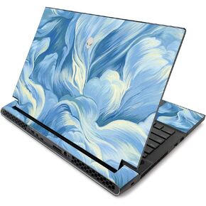 MightySkins Skin for Alienware m17 R2 (2019) - Angry Ripple | Protective, Durable, and Unique Vinyl Decal wrap cover | Easy To Apply, Remove, and Change Styles | Made in the USA (ALWM17R219-Angry Ripple)