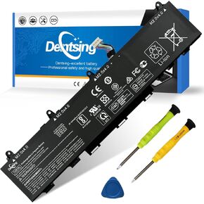 Dentsing 53Wh CC03XL Laptop Battery Replacement for HP ZBook Firefly 14 G7 G8 EliteBook 830 835 840 845 G7 G8 Probook 635 Aero G7 G8 Series HSTNN-DB9Q L77608-2C1 L77608-421 L78555-005 CC03053XL-PL