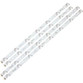 4pcs LED Backlight Strips for 55" TV 55S421 55S423 55S425 55U3800C 4C-LB5507-HR03J 4C-LB5508-HR02J 4C-LB5508-HR03J 4C-LB5508-HR06J 55HR330M07A2 55HR330M07B2 55HR330M08A2