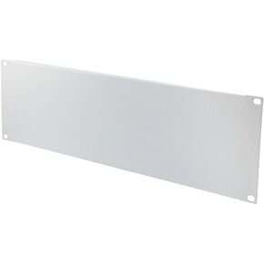 NavePoint 3U Blank Rack Mount Panel Spacer for 19 Inch Server Rack and Network Cabinet – Blank Spacer Panel Rackmount, Solid, White