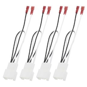 uxcell 4pcs Car Speaker Connector Harness Adapter for Ford Edge 2010-2024 for Ford Escape 2010-2024 for Ford Explorer 2010-2024