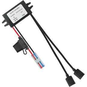 DC 10-60V Step Down to 5V 3A MAX 15W USB Female Converter Adapter Buck Module (USB)