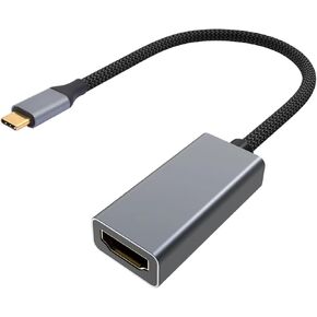 USB C to HDMI Adapter 4K@60Hz Modern Metal Housing Compatible for Pad, Mobile Devices, Laptop