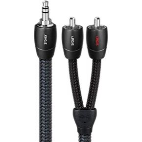 AudioQuest Sydney Analog Audio Interconnect 3.5mm Mini to RCA Cable (0.6 meters)