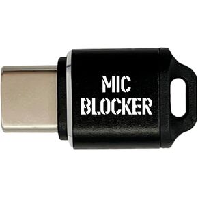 USB C Microphone Privacy Protector - Audio & Data Security Guard - Safeguard for Your Mic on Laptops, Smartphones, Tablets, and Computers
