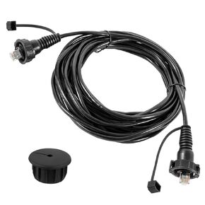 20 Ft Marine Network Cable 010-10551-00 for Marine RJ45 Fit for Garmin Navigation Screen Devices with Split Connector and Waterproof Cap