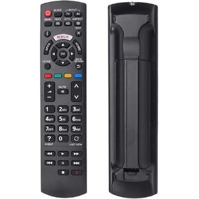 Universal Remote Control for Panasonic TV, Remote Control Replacment fit for All Panasonic Plasma Viera HDTV 3D LCD LED TV/DVD Player/AV Receiver, with N Shortcut Key