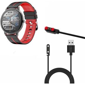 كابل USB للساعات الذكية HYSTORM G98، شاحن بديل مغناطيسي 2.84 مم متوافق مع الساعات الذكية HYSTORM G98 1.43 بوصة in Kuwait