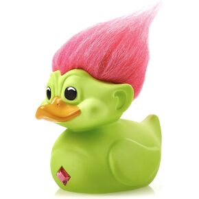 TUBBZ First Edition Green Troll Collectible Vinyl Rubber Duck Figure - Official Good Luck Trolls Merchandise - Kids TV, Movies & Video Games