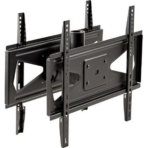 InstallerParts 32"-55" Flat TV – 1.5" NPT Pipe Dual Ceiling Mount – VESA 400x400 – LED LCD Plasma Flat Screen TV – Back to Back