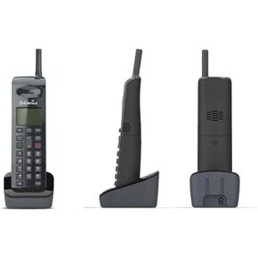EnGenius FreeStyl SIP-HC Expansion Handset with Rechargeable Battery and Cradle, 900 Mhz Scalable IP Phone, 2-Way Radio for Broadcast/Intercom