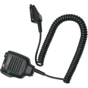 KMC-25 Shoulder Lapel Mic Speaker Microphone Compatible with Kenwood Nexedge Radios TK-2180 NX-210 NX-5200 NX-3200 NX-200 NX-300 NX-5300 Walkie Talkie
