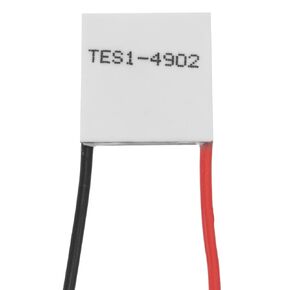 MECCANIXITY TES1-4902 Semiconductor Refrigeration Tablets 6V 2A 6.5W Heatsink Thermoelectric Cooler Cooling Plate Module 20x20mm