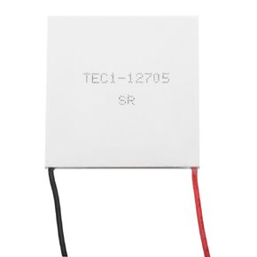 MECCANIXITY TEC1-12705 Semiconductor Refrigeration Tablets 15.8V 5A 43W Heatsink Thermoelectric Cooler Cooling Plate Module 50x50mm