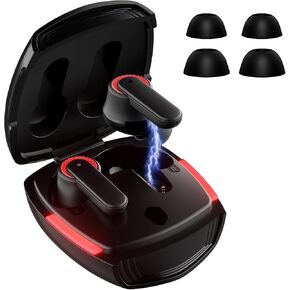True Wireless Earbuds for iPhone 15 Pro Max 14 13 12 11 XR XS Bluetooth Headphones Noise Cancelling Earphone with Wireless Charging Case Stereo Bass Built-in Mic Headphone for Galaxy S23 S22 S21 Ultra