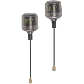 Osprey 99% Radiation Efficiency 2.82dBi 40mm RHCP 5.8G-H-z SMA Antennas Ipex UFL RC FPV Racing Drone Quad Antenna (Black)