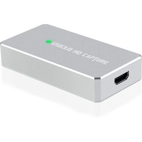 TCNEWCL HDMI to USB 3.0 Capture Card, Broadcast Live Streaming Record and Game Capture Video Grabber Converter, Support 1080p 60fps for PS3/PS4, Xbox, Wii U