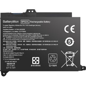 849909-850 BP02XL Battery for HP Pavilion 15-AU 15T-AU 15-au010wm 15-au018wm 15-au020wm 15-au030wm, Pavilion 15-AW 15-aw100 15-aw002nv 15-aw007cy 15-aw010na 15-aw022nd 15-aw053nr 15-aw054na Laptop
