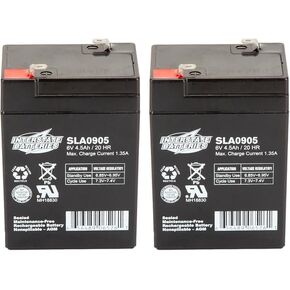 بطاريات الطريق السريع SLA بطارية 6V 4.5Ah AGM VRLA (F1 Terminal) SLA0905 in Kuwait